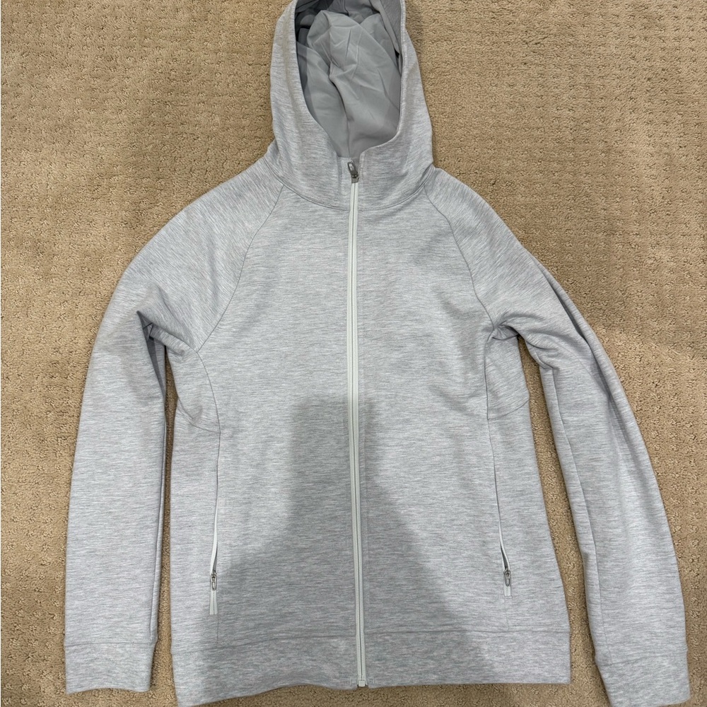 Lululemon Athletica Gray Lightweight Hooded Jacket Men’s XS